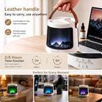 Aromatherapy Diffuser Humidifier with Aurora Lights