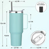 Stainless Steel Tumbler with Handle