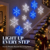 LED Snowflake Wall Light