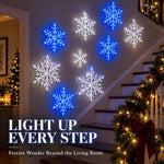 LED Snowflake Wall Light