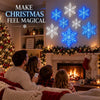 LED Snowflake Wall Light