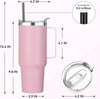 Stainless Steel Tumbler with Handle
